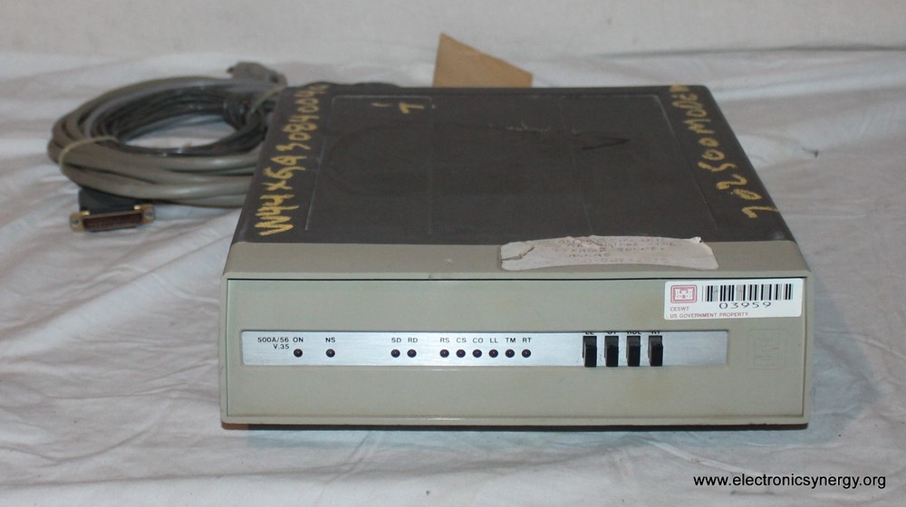 Vintage  General DataComm 500A/56 Business Modem Data Communications Unit