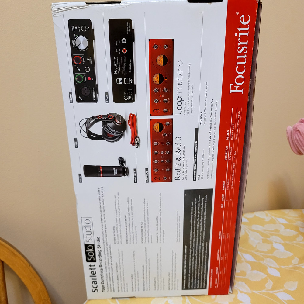 Focusrite AMS-SCARLETT-STUDIO-2ND-GE 2-Channel USB Audio Interface