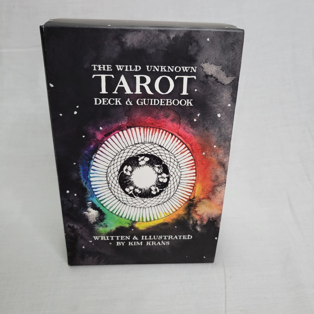 The Wild Unknown Tarot Deck & Guidebook Kim Krans Box Set