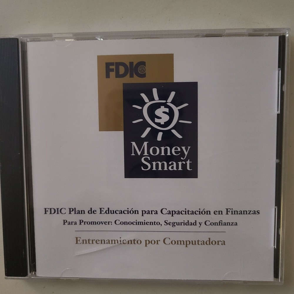 FDIC Money Smart Training-SPANISH VERSION Computer-Based Instruction CD~NEW!