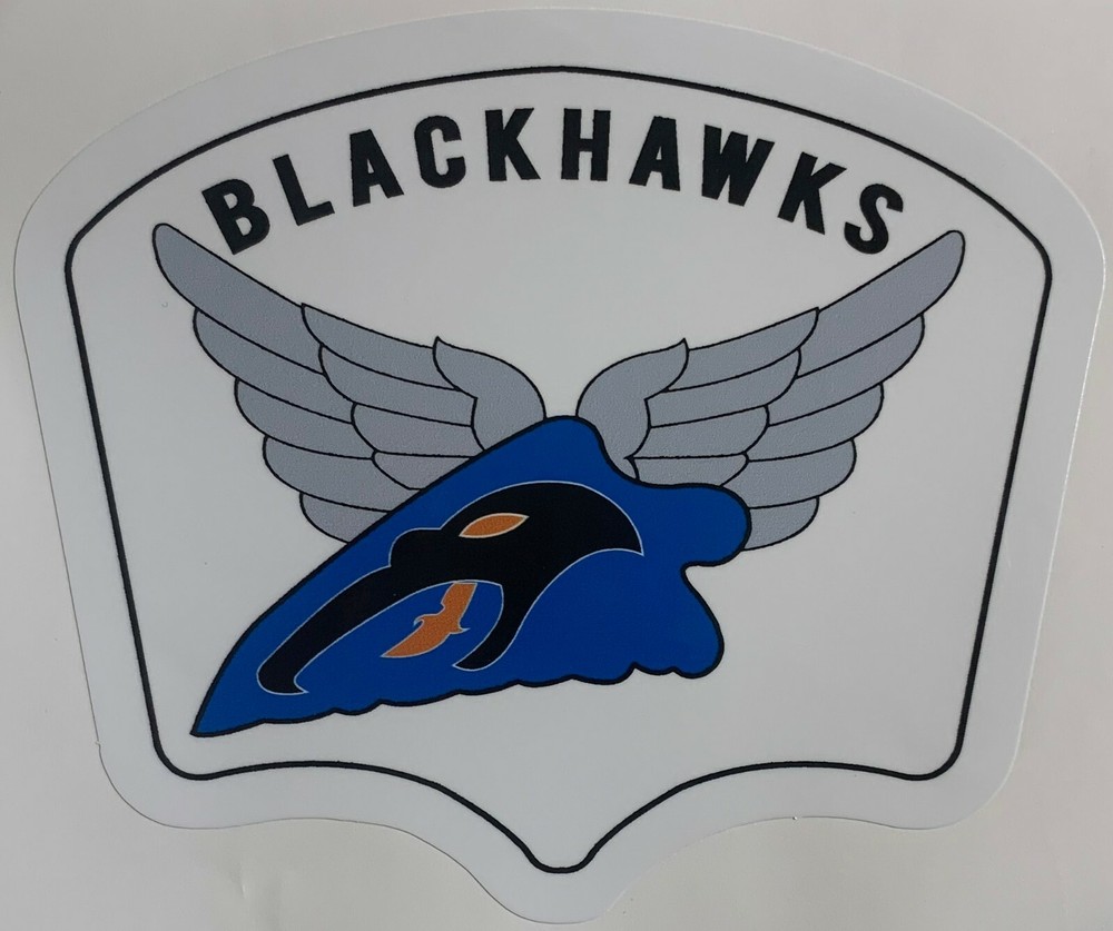 US Army Blackhawks Sticker Waterproof D537
