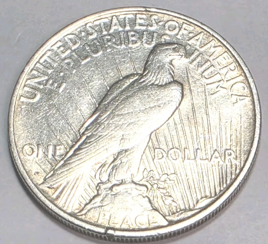 1922 D Peace Dollar XF condition #125