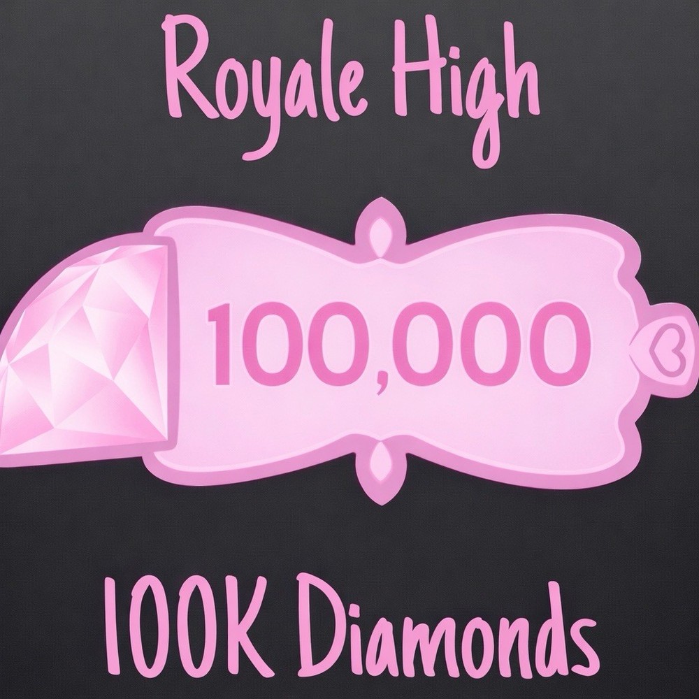 ROYALE HIGH | 100K DIAMONDS | Fast Delivery 🚚