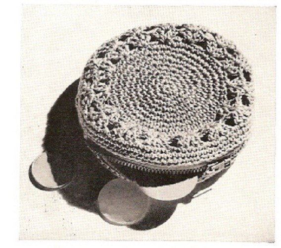 Vintage Change Purse CROCHET PATTERN ONLY