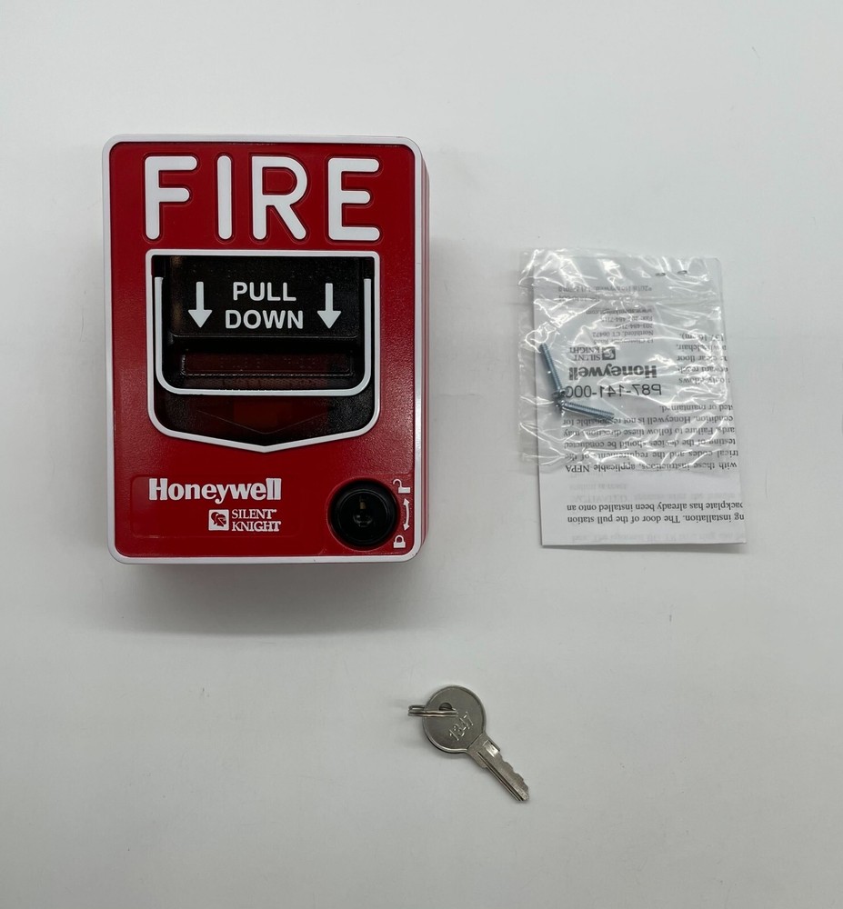 Silent Knight PS-SA Single Action Pull Station - Same Day Shipping (SEALED)