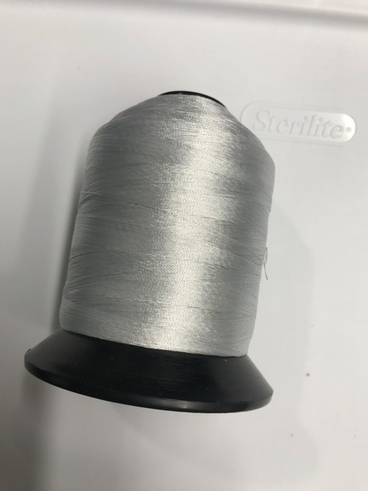 Sunset Line Co. nylon winding thread size B silver 5oz.