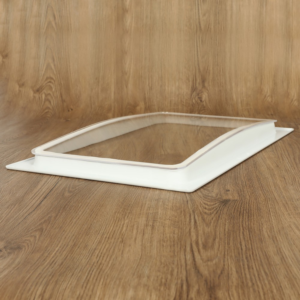 Universal 24"x16" Skylight Inner Dome For RV Camper Food Truck White