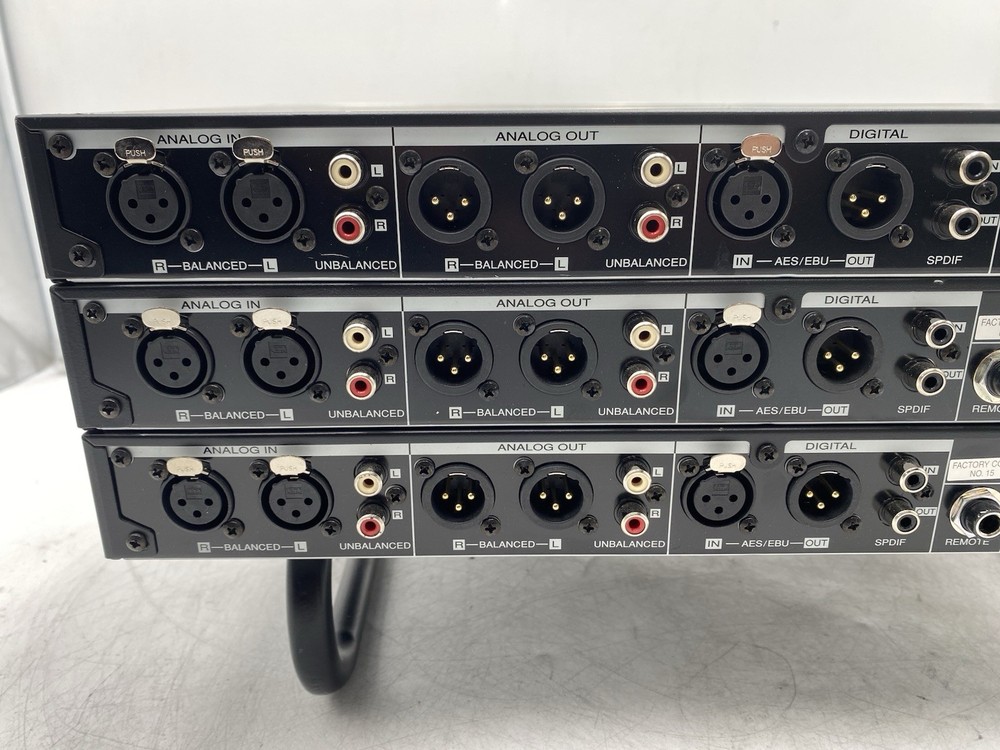 Lot of 3 Marantz PMD580 Rack-Mount CompactFlash Network Solid State Recorder