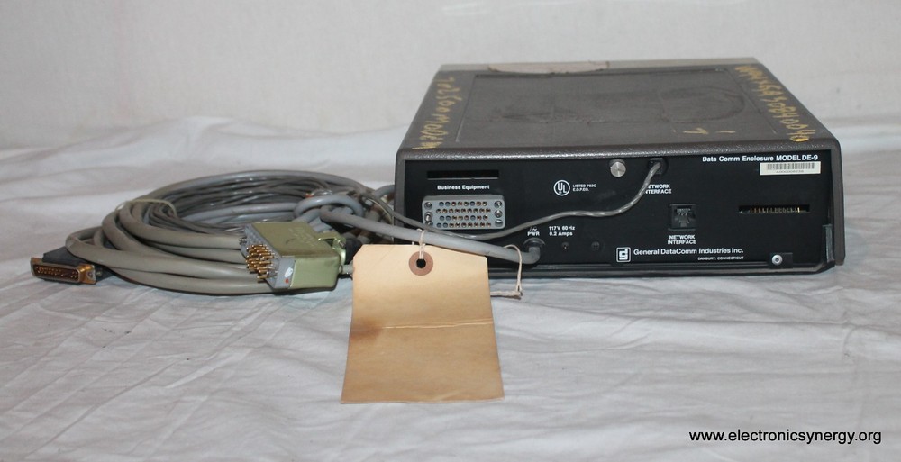 Vintage General DataComm 500A/56 Business Modem Data Communications Unit