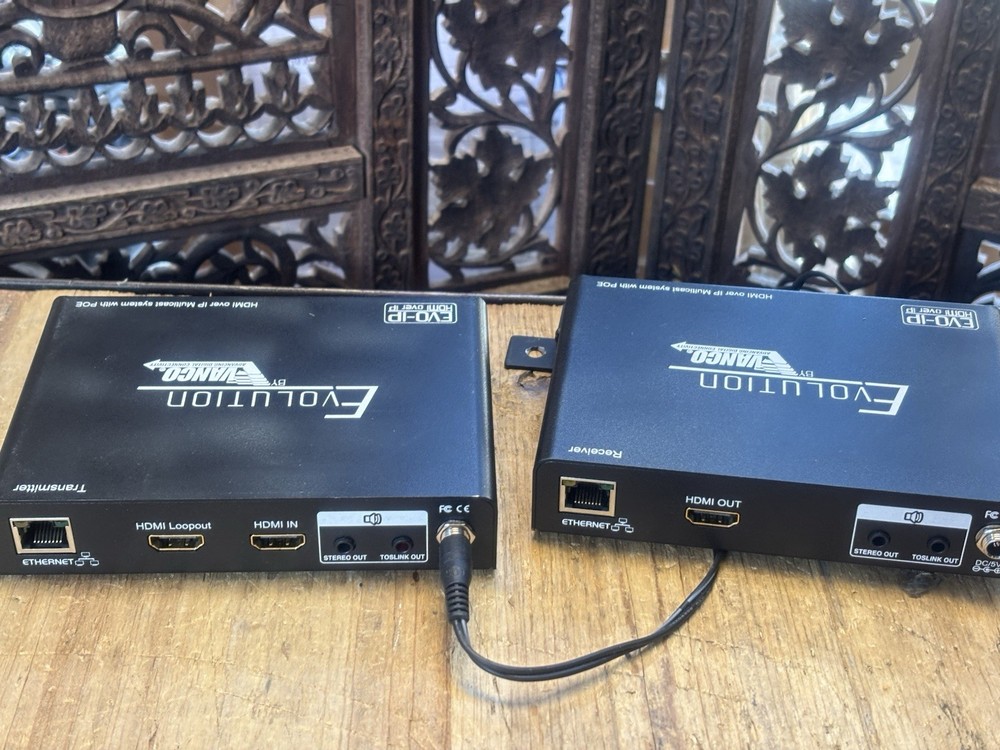 Evolution EVOIPRX1  And EvoIpTR1  HDMI over IP Receiver