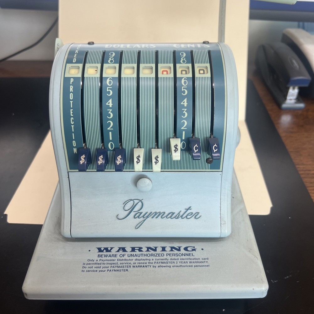 Vintage Paymaster 78L29265