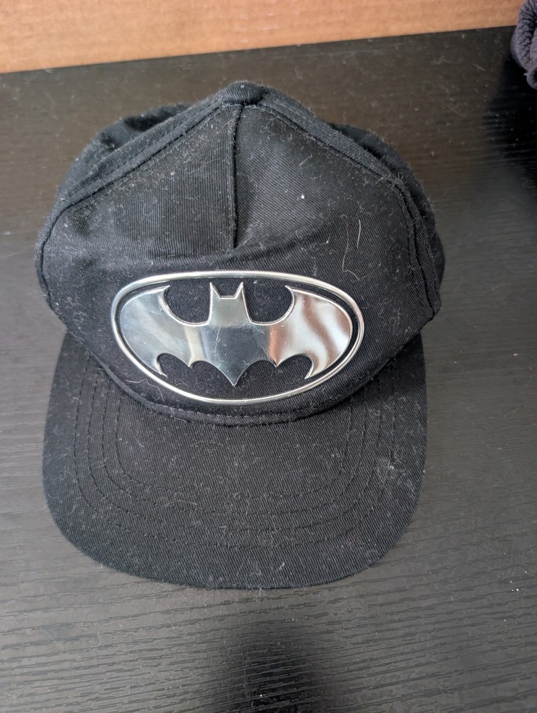 Kids Batman Black Baseball Hat