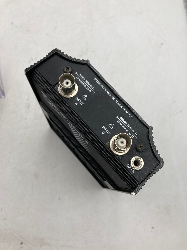 Optoelectronics Frequency Counter 3000A 10hz- 3ghz Dual Input Untested