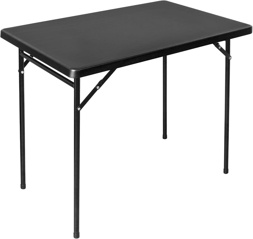 Folding Table 3ft Rectangular All-Occasion Plastic Folding Event Table Indoor &