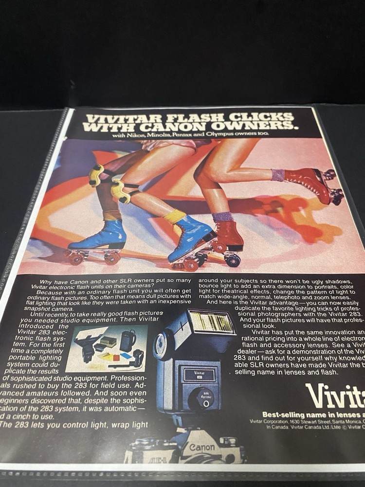 1979 Vintage Ads, Printed Ad, Flash Ad (2207)