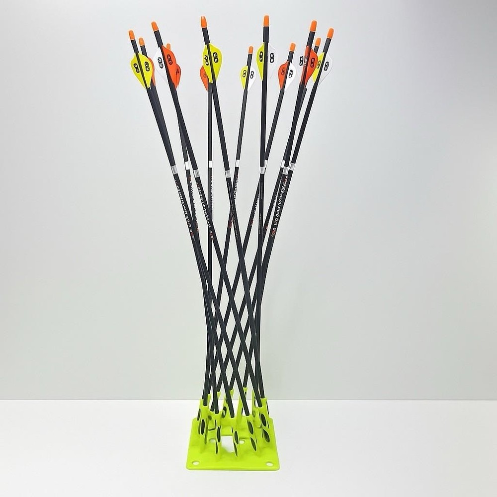 Archery Arrow Fletching Rack Stand