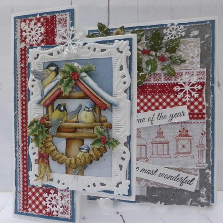 Rectangular folding frame Metal Cutting Die DIY Scrapbook decorate Embossed