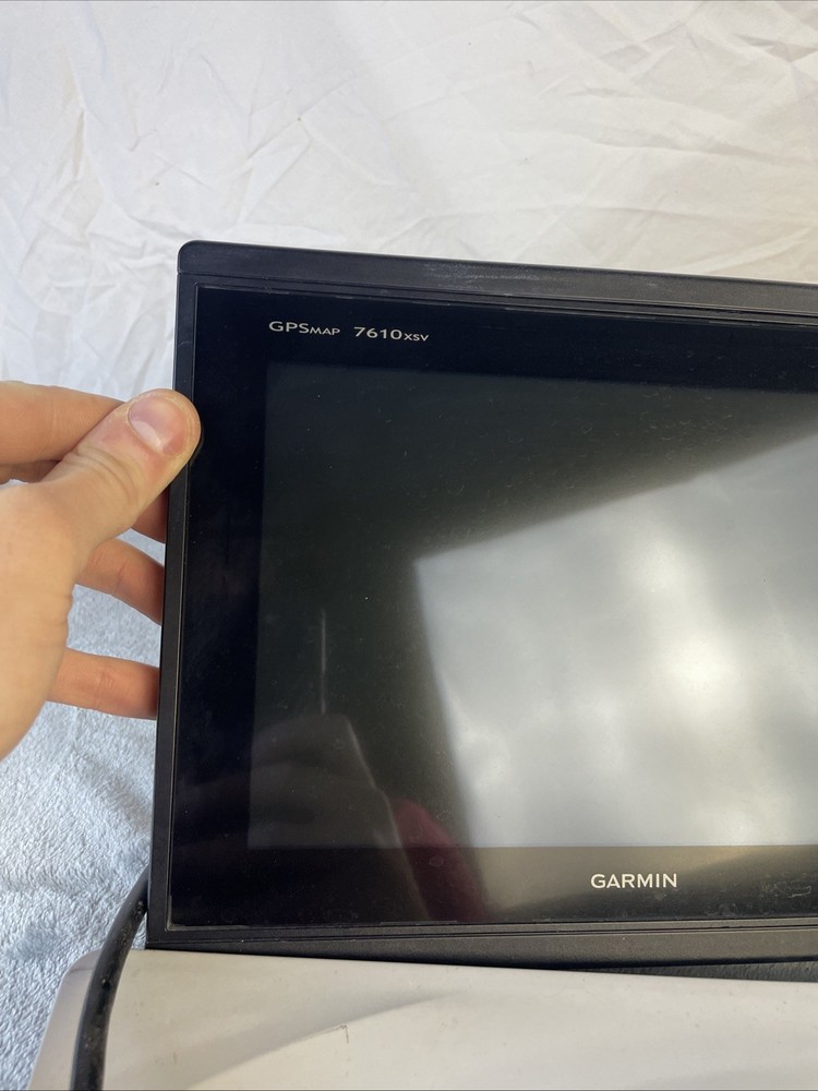 Garmin GPSMAP 7610xsv 10" Multi-Touch Chartplotter Display * Tested * W/ Cover
