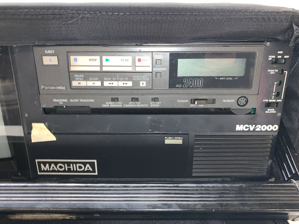 MACHIDA VIDEO SYSTEM, MCV-2000, 21" x 23" x 10" CASE DIM.
