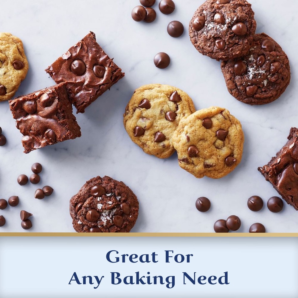 60% Cocoa Bittersweet Chocolate Premium Baking Chips, 20 oz Bag