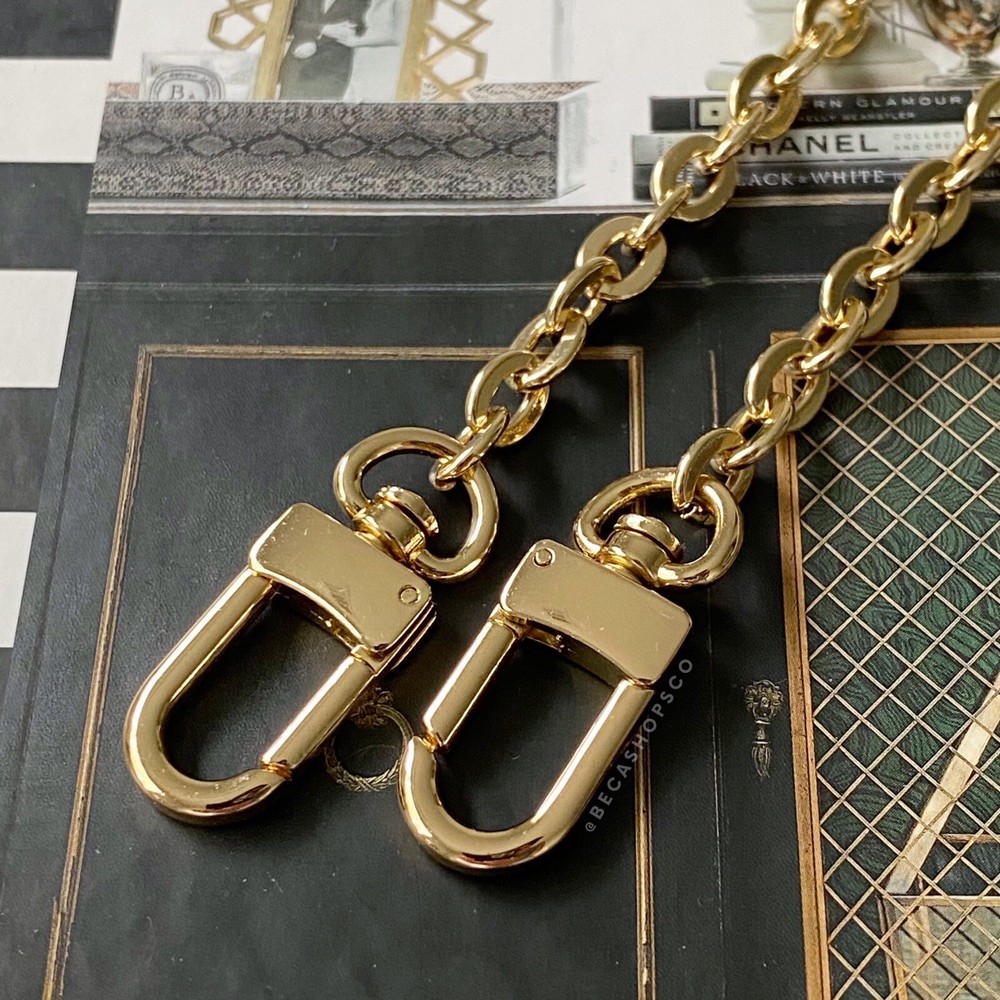 Shoulder Oval Chain Strap Replacement for Louis Vuitton Pochette