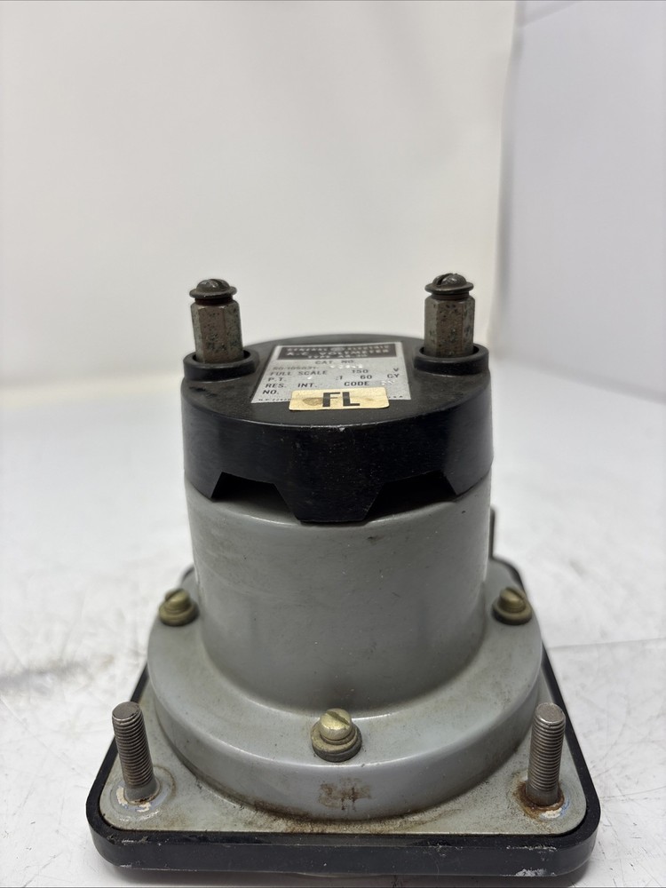 GE AC Voltmeter 50-105031PZSJ2 Range: 0-600V Used