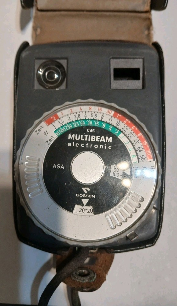 Gossen Multibeam Electronic Light Meter Germany West - Broken/For Parts