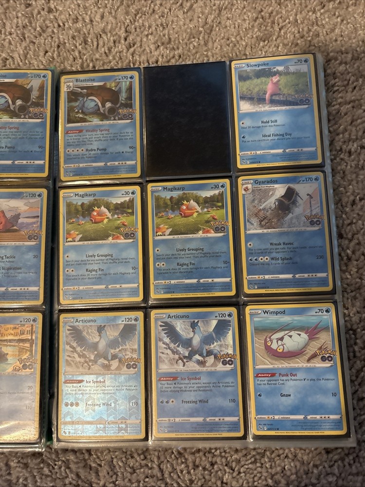 POKÉMON GO Semi Complete Master Set with Binder