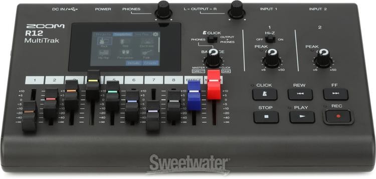 Zoom R12 MultiTrak Recorder with Touchscreen