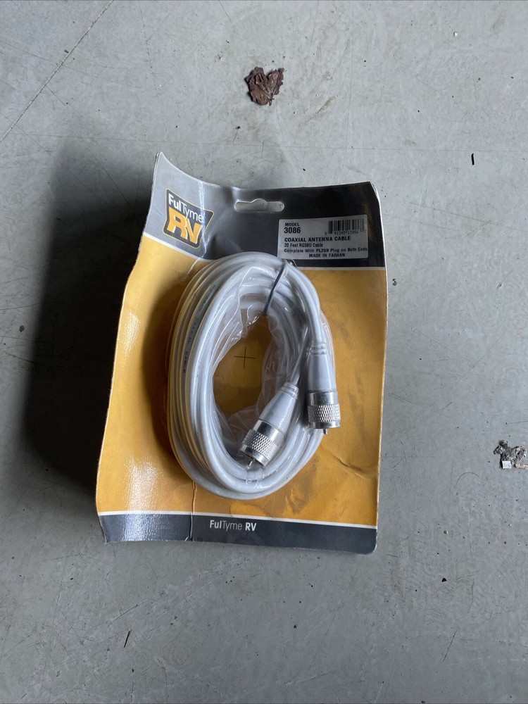 FULTYME RV Coaxial Antenna Cable Assembly 3086