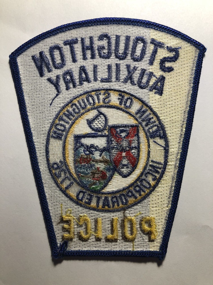 Stoughton Massachusetts Auxiliary Police Patch
