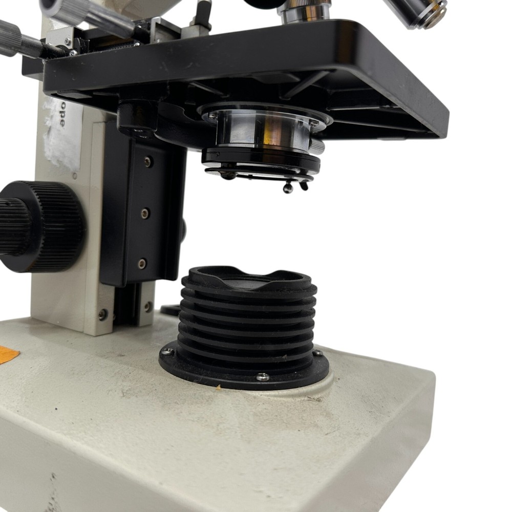 Ward's HVS-20 Binocular Compound Microscope 4 Objective Lenses Lab Scope