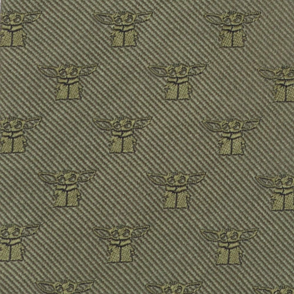 Star Wars Grogu Sage Green Tie