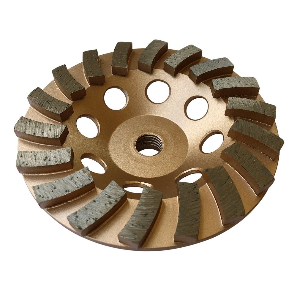 Turbo Segmented Grinding Wheels - 5" Medium Bond