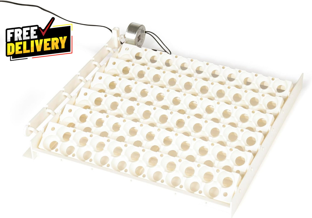 Quail Egg Rails 6 Pack 20 Spot Trays for Automatic Egg Turner…