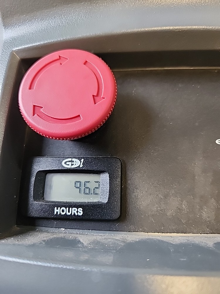 Tennant T300 Lower Console group With Hour Meter Switch Complete