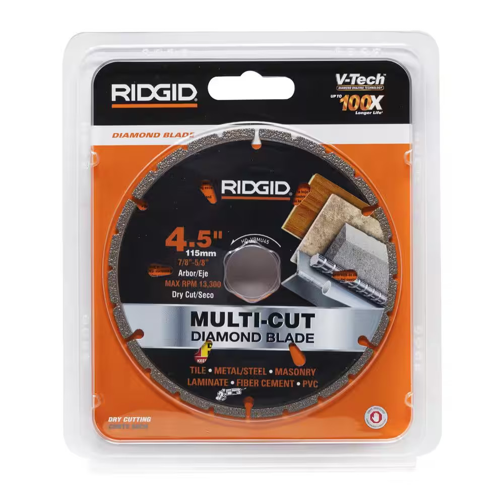 4.5 In. Diamond Multi-Cutting Blade