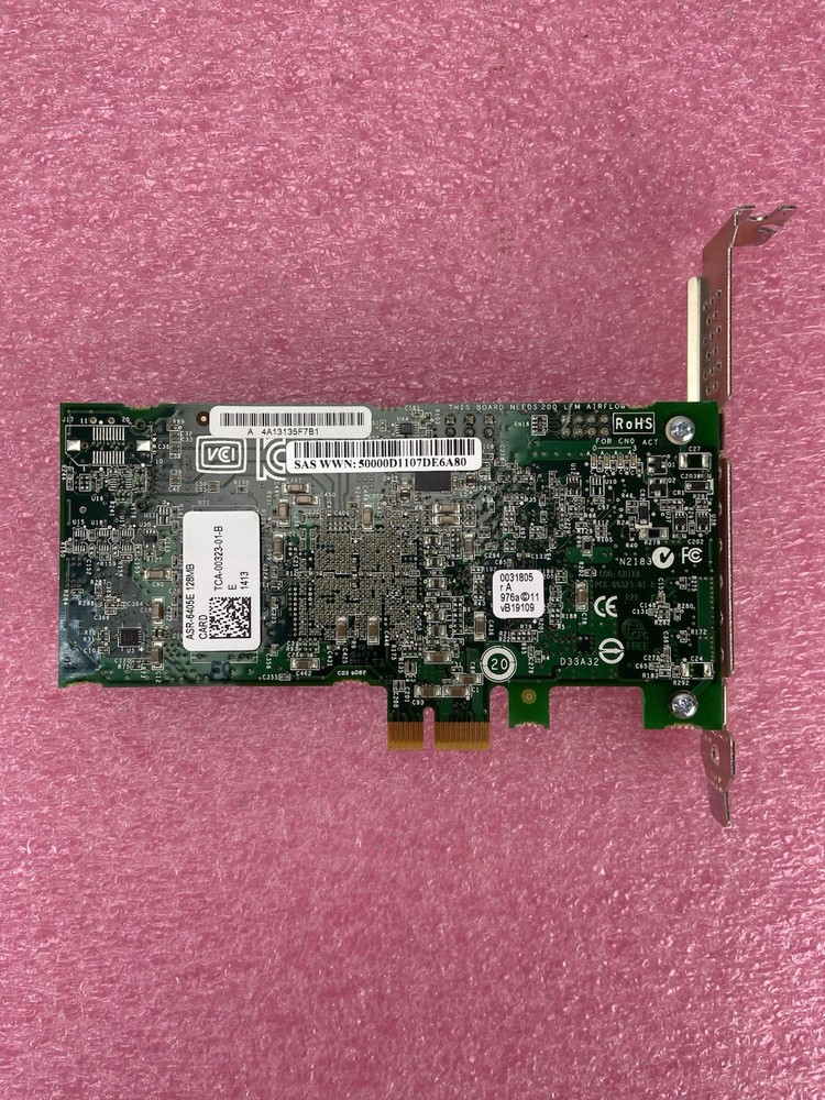 Adaptec ASR-6405E SCSI Controller Card