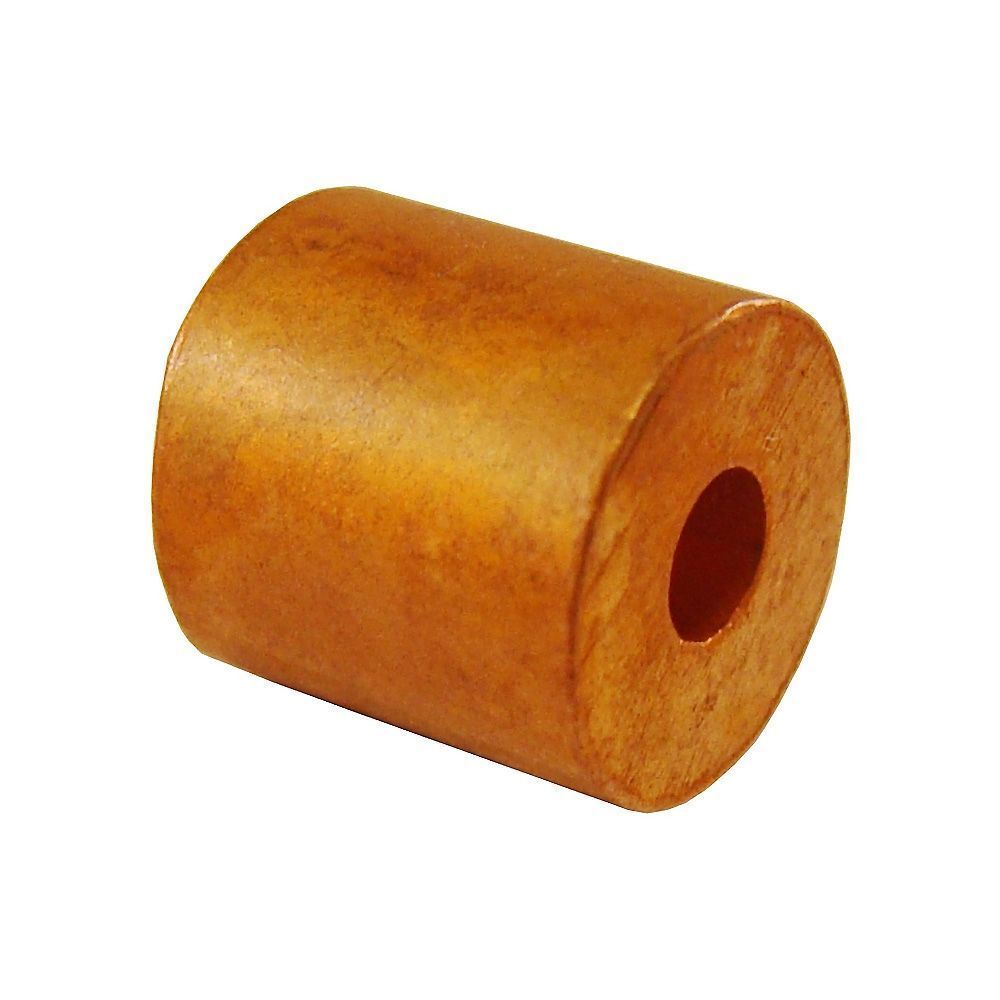 1/4 Inch Copper Button Stop (25 Pack)