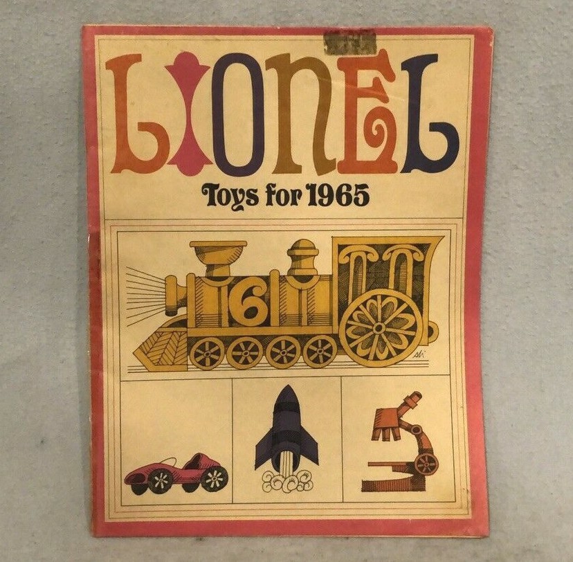 Lionel 1964, Two Different 1965 and 1966 Consumer Catalogs