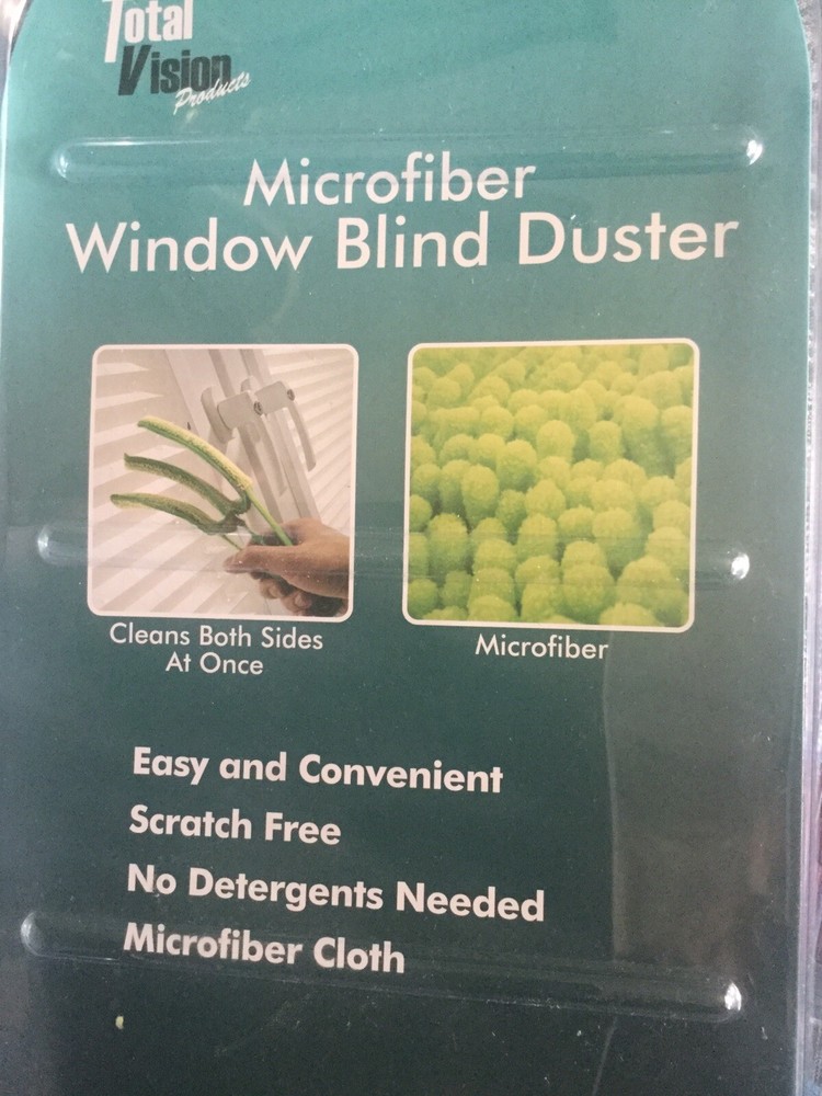 Total Vision Window Blind duster