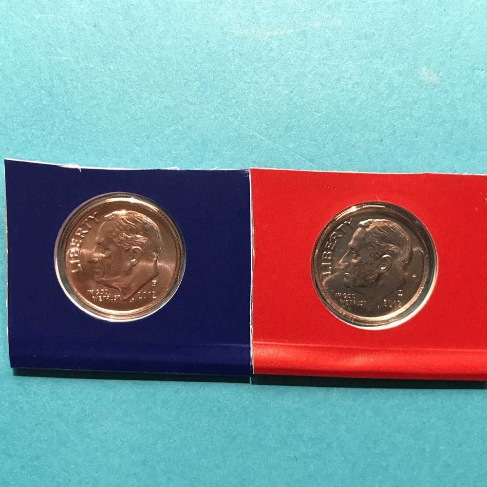 2012 P&D  Roosevelt Dime  From US Mint Set  Unc   FREE SHIP