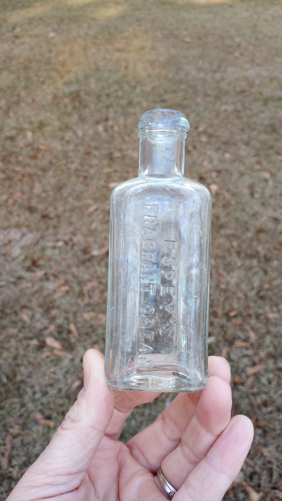 1920's Espey's Fragrant Cream Bottle