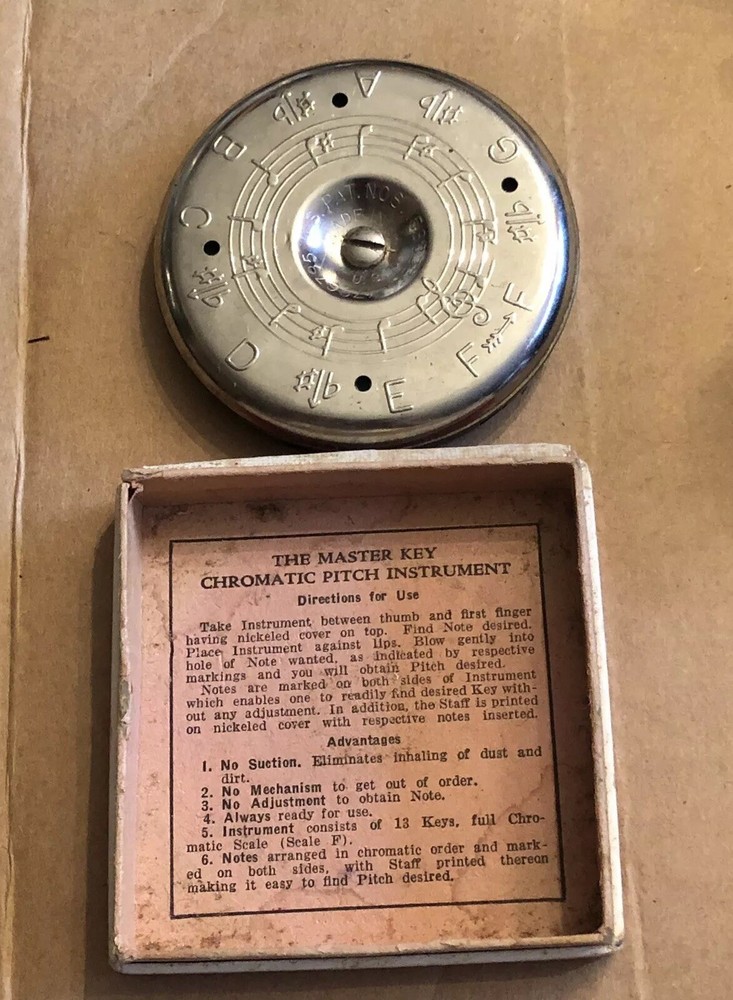 Vintage Master Key Pitch Instrument