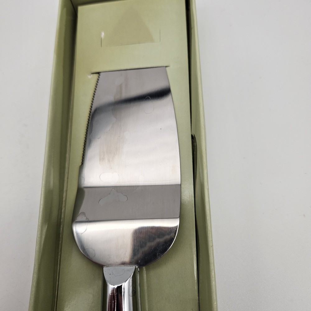 Stainless Steel Cake Server with Clear Acrylic Handle Wedding Table Accessory