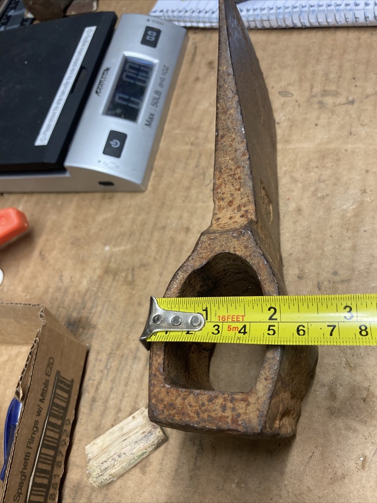 VTG GERMAN GDR 1600 AXE HEAD 3lbs 11oz.