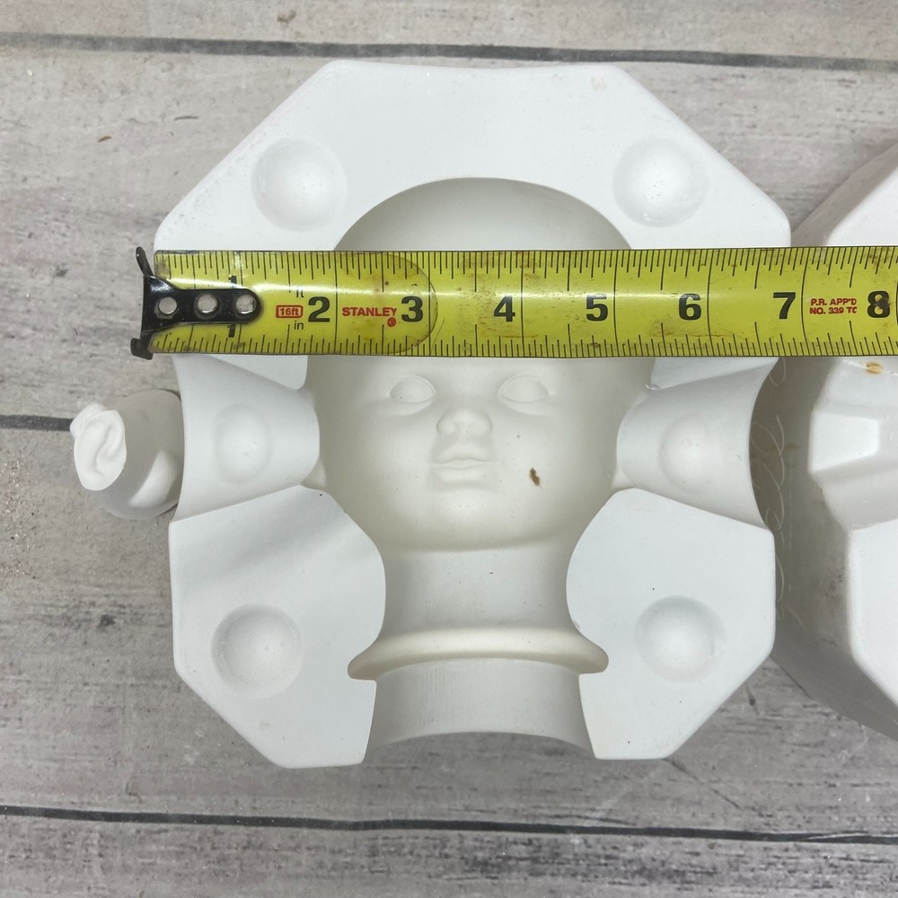 Bell Ceramic Casting Mold Open Mouth Doll Head #2624