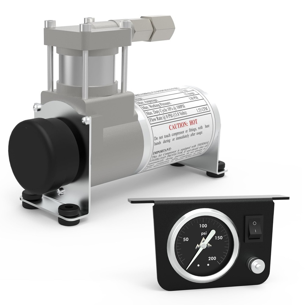 DEEAGLE Air Bag Compressor Kit for Airbags, On Board Air Compressor System fo...