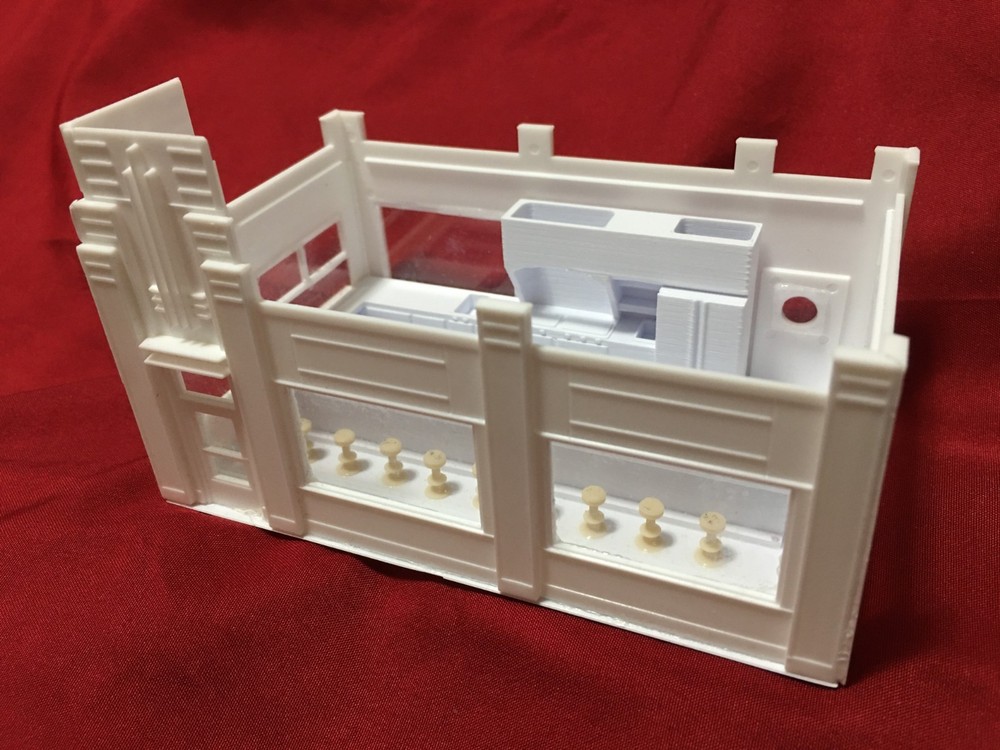 Interior kit for the Walthers White Tower Restaurant