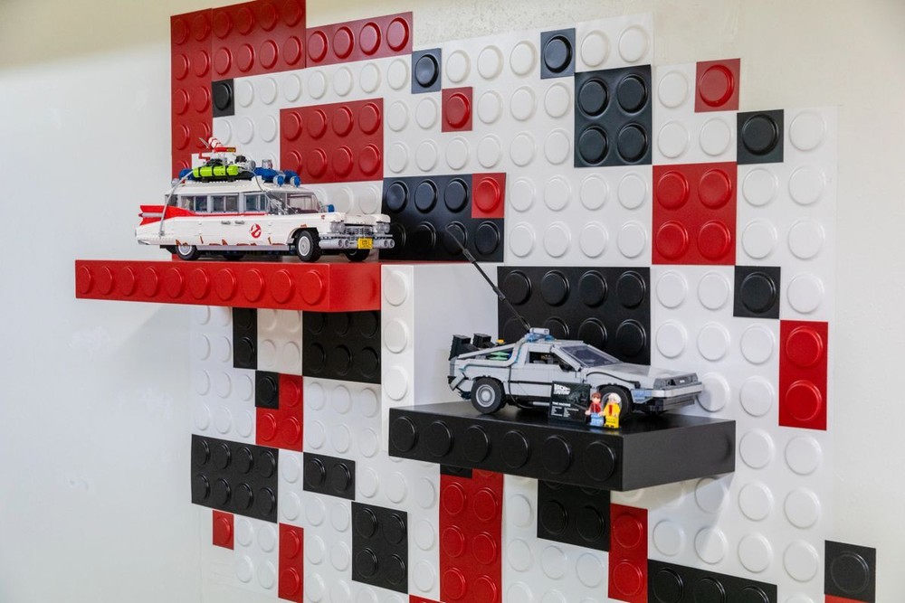 Four Keeps LEGO® 8 Dot Floating Shelves (2.75" x 22.5" with 12" depth)